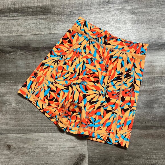 Offline by Aerie Athletic Goals High Rise Shortie Shorts Multi NWT Women’s Sz S - Picture 1 of 9